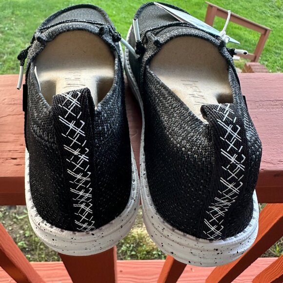 HEY DUDE WENDY HALO BLACK 10 - Picture 4 of 5